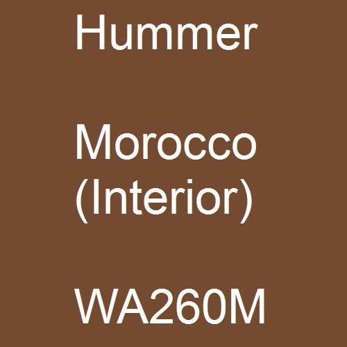 Hummer, Morocco (Interior), WA260M.